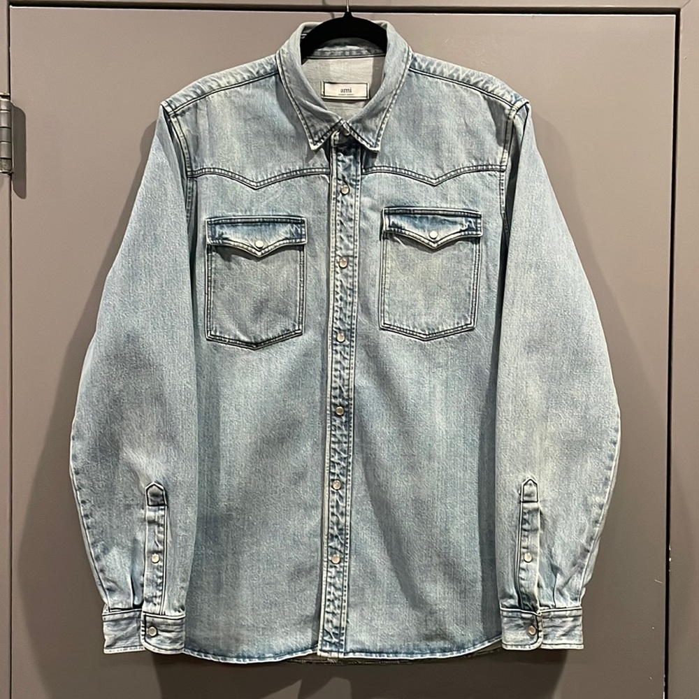 AMI WESTERN DENIM SHIRT